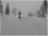 Kranjski Rak - Kapela Marije Snežne (Velika planina)